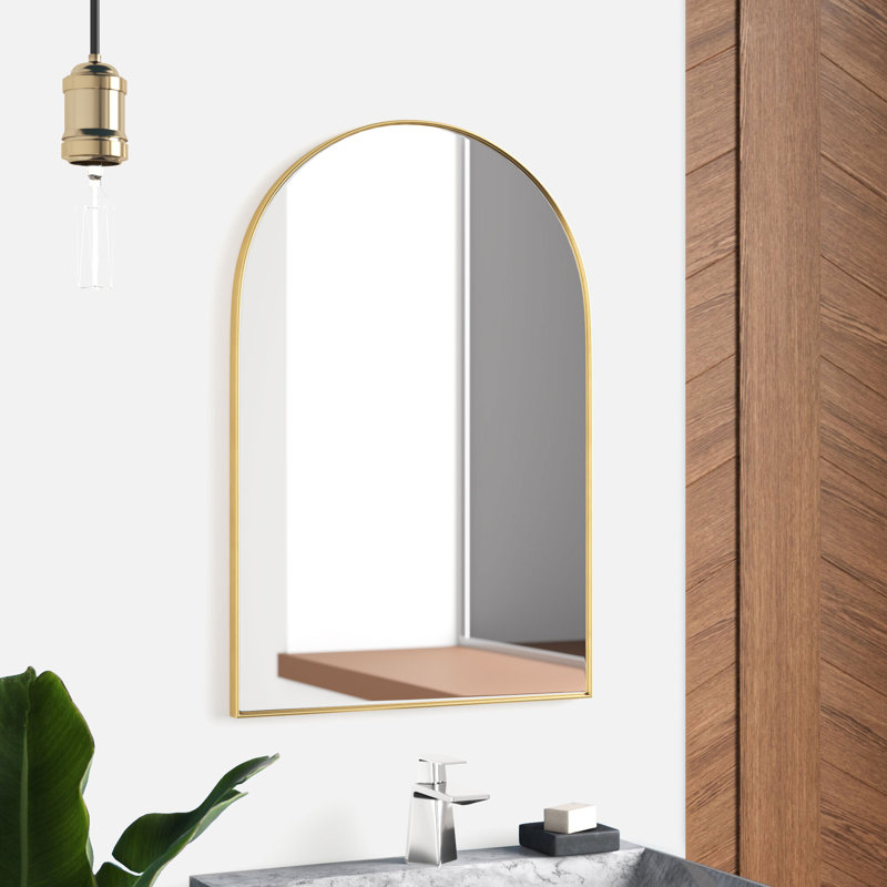 Mercury Row Mcfarren Arch Metal Wall Mirror & Reviews Wayfair.co.uk
